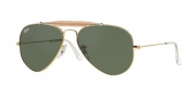 Ray-Ban RB3407 Sunglasses Outdoorsman II Rainbow 