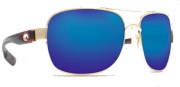 Costa Del Mar Cocos Sunglasses Gold Frame