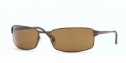 Ray-Ban RB3269 Sunglasses Sunglasses - (014/57)Brown/Crystal Brown Polar. lenses