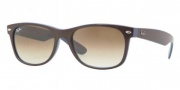 Ray-Ban RB2132 Sunglasses New Wayfarer  Sunglasses - 874/51 Top Brown on Blue / Crystal Brown Gradient