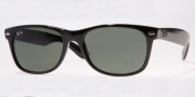 Ray-Ban 2132 New Wayfarer Sunglasses Sunglasses - 791/32 Top Green Blue / Crystal Gray Gradient <52 size only>
