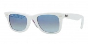 Ray-Ban RB2140 Sunglasses Original Wayfarer Sunglasses - 10853F Multicolor / Crystal Gradient Ligth Blue