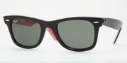Ray-Ban RB 2140 (Original Wayfarer) Sunglasses - (902)Tortoise w/ Crystal Green Lenses