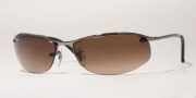 Ray-Ban 3179 (Top Bar) Sunglasses Sunglasses - (003/Z1)Silver Blue Gradient Mirror Multilayer