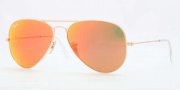 Ray-Ban 3025 Large Metal Sunglasses 55 size Sunglasses - 003/3F Silver / Crystal Gradient