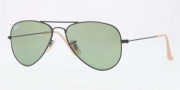 Ray-Ban RB3044 Sunglasses Small Metal  Sunglasses - (W3177)Silver/Blue Lenses