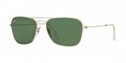 Ray-Ban 3136 (Caravan) Sunglasses Sunglasses - (001)Arista/Grey-Green G-15 lenses