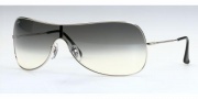 Ray-Ban RB3211 Sunglasses Side Street Shield Sunglasses - 001/73 Arista/ Brown Lenses
