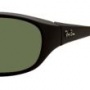 Ray-Ban RB2016 Sunglasses Daddy-O Square Wrap Polarized  Sunglasses - (W2686)Matte Black w/ Polarized Lenses