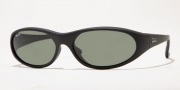 Ray-Ban 2015 (Daddy-O Oval Wrap) Sunglasses Sunglasses - (W2581)Matte Black w/ G-15XLT