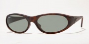 Ray-Ban 2015 (Daddy-O Oval Wrap) Sunglasses Sunglasses - (W2582)Tortoise w/ B-15XLT