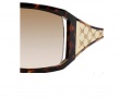 Gucci 2999/S Sunglasses - 0NHO Dark Havana Shiny Gold (K1 brown gradient lens)