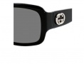 Gucci 2997/S Sunglasses - 0807 (BN) BLACK (DARK GRAY) 