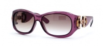 Gucci 2970/S Sunglasses - 0ALO (J8) DARK PURPLE (MAUVE GRAD) 