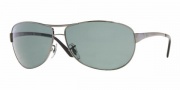 Ray-Ban RB3342 Sunglasses Warrior Sunglasses - 001 Arista/Crystal Green