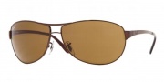 Ray-Ban RB 3342 (Warrior) Polarized Sunglasses - (014/57) Brown/Crystal Brown Polarized Lenses