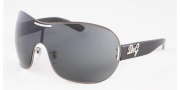 D&G DD 6022B Sunglasses - (079/87) Gunmetal/Gray Blue