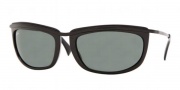 Ray-Ban RB4109 Sunglasses Olympian I  Sunglasses - (601) Shiny Black/Crystal Green
