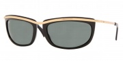 Ray-Ban RB4109 Sunglasses Olympian I  Sunglasses - (710) Light Havana/Crystal Gray-Green