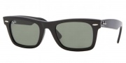 Ray-Ban RB2151 Sunglasses Wayfarer Square Sunglasses - (901) Black / Crystal Green
