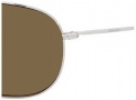 Giorgio Armani 134/S Sunglasses Sunglasses - 0YB7 RHODIUM / 52 BLUE AVIO LENS