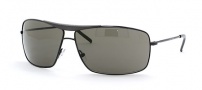 Giorgio Armani 140/S Sunglasses - 0006 (R7) SHINY BLACK (GRAY) 