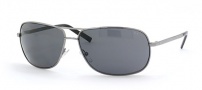Giorgio Armani 362/S Sunglasses - 06LB (AH) RUTHENUM (GRAY POLARIZED) 