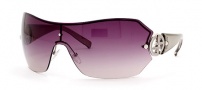 Giorgio Armani 475/S Sunglasses - 0CWB (94) RHODIUM/ SILVER (BROWN GRADIENT) 