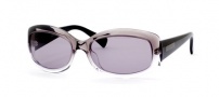 Giorgio Armani 554/S Sunglasses - 0QLL (BQ) GRAY/CRYSTL/BLK (GRAY) 