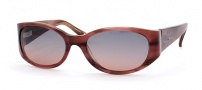 Saks Fifth Ave 43/S Sunglasses - 0SN6 (RP) PLUM HORN (PLUM GRADIENT) 