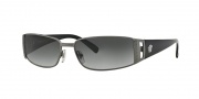 Versace VE2021 Sunglasses Sunglasses - 1001/11 Gunmetal/Grey Gradient Lenses