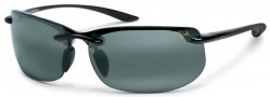 Maui Jim Banyans 412 Sunglasses - 412-02 Gloss Black / Neutral