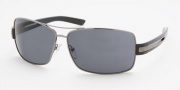Prada PR 54IS Sunglasses Sunglasses - 5AV4S1 Shiny Gunmetal / Gray Grad. Mirror Silver