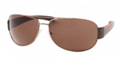 Prada PS 52GS Sunglasses - Bronze / Brown (4AC8C1)