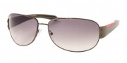 Prada PS 52GS Sunglasses - Camo Metallic Green/Green Gradient (7JO4M1)