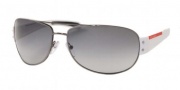 Prada PS 52GS Sunglasses - Gunmetal /Gray Gradient (5AV3M1)