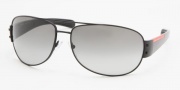 Prada PS 52GS Sunglasses - Demi Shiny Bl./Gray Grad. (1BO3M1)