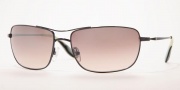 Brooks Brothers/BB-452S Sunglasses - (12215A) Gunmetal/Brown Mirror Gold