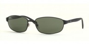 Ray-Ban RB3247 Sunglasses Sunglasses - (006) Matte Black/Crystal Green