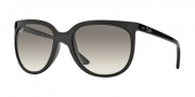 Ray-Ban RB4126 Sunglasses Cats 1000 Sunglasses - (601-32) Black/Crystal Gray Gradient