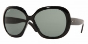 Ray-Ban RB4098 Sunglasses Jackie Ohh II Sunglasses - (601-71) Black/Green