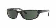 Ray-Ban RB4115 Sunglasses Sunglasses - (606-71) Smokey Black/Green