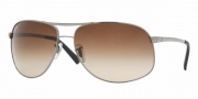 Ray-Ban RB3387 Sunglasses Sunglasses - (004-13) Gunmetal/Brown Gradient