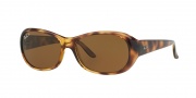 Ray-Ban 4061 Sunglasses Sunglasses - (642-57) Havana/Crystal Brown Polarized