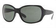 Ray-Ban RB4118 Sunglasses Sunglasses - (601) Black/Crystal Green