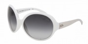 Dolce & Gabbana/ DG 6043 Sunglasses - (508-8G) White/Gray Gradient