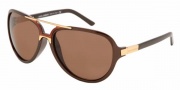 Dolce & Gabbana/ DG 6044 Sunglasses - (05949) Polished Brown/VR50 Brown Gradient