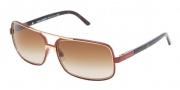 Dolce & Gabbana/ DG 2048 Sunglasses Sunglasses - (305-13) Brown-Gold/Brown Gradient