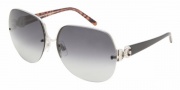 Dolce & Gabbana/ DG 2050B Sunglasses Sunglasses - (303-8G) Silver/Gray Gradient