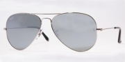 Ray-Ban RB3025 Sunglasses Large Metal 58 Size Sunglasses - W0879 Gunmetal / Crystal Green